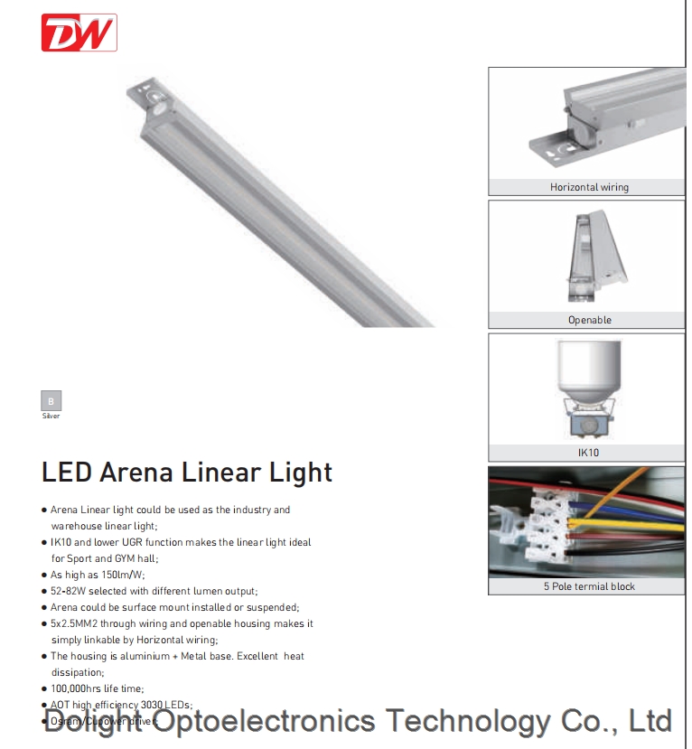 LED Arena Linear Light