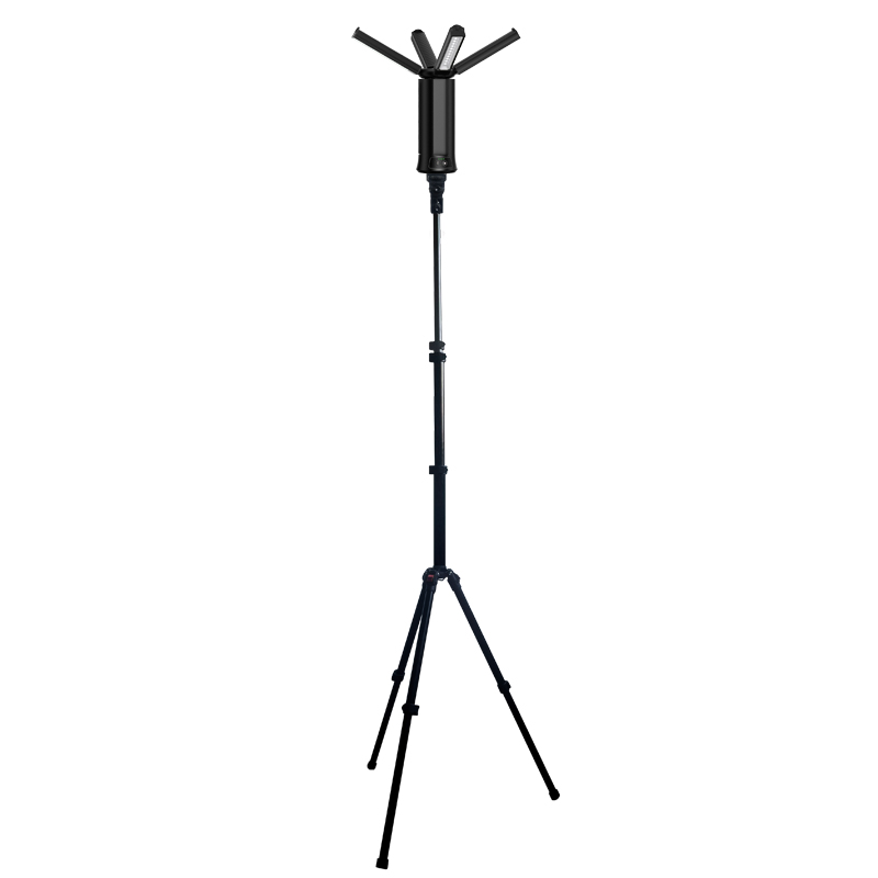 Portable Single Light Control 22.2Wh Battery Bidirectional Rechargeable 2.1M Tripod Camping Lights