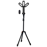 Bidirectional Rechargable 12000mAh SOS Magnets 2.1M Tripod Work Light with Single Light Control