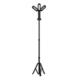 Cordless Bidirectional Rechargeable 44.4Wh Lithium Battery 3-leaf LED Work Lights with SOS Alarm