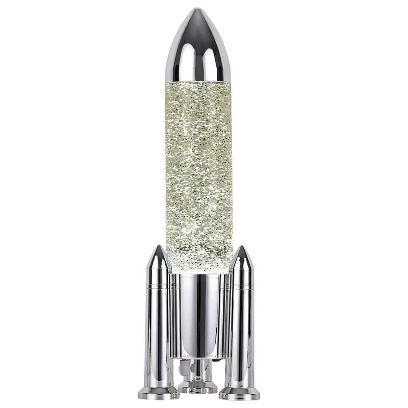 RGB Glitter Rocket Shade Light