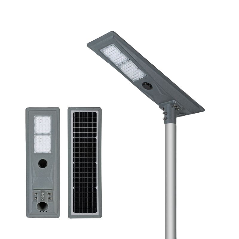 3 Years Warranty IP65 Aluminum Alloy 1920lmAll In One Integrated LED Solar Street Lights with MPPT