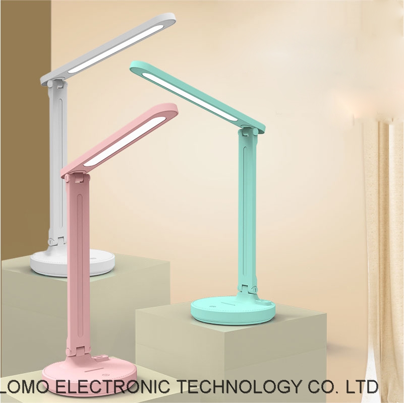 1175- Foldable & Rechargeable LED Desk Lamp 1200mAh Lithium Battery Touch Control Study Reading Lamp
