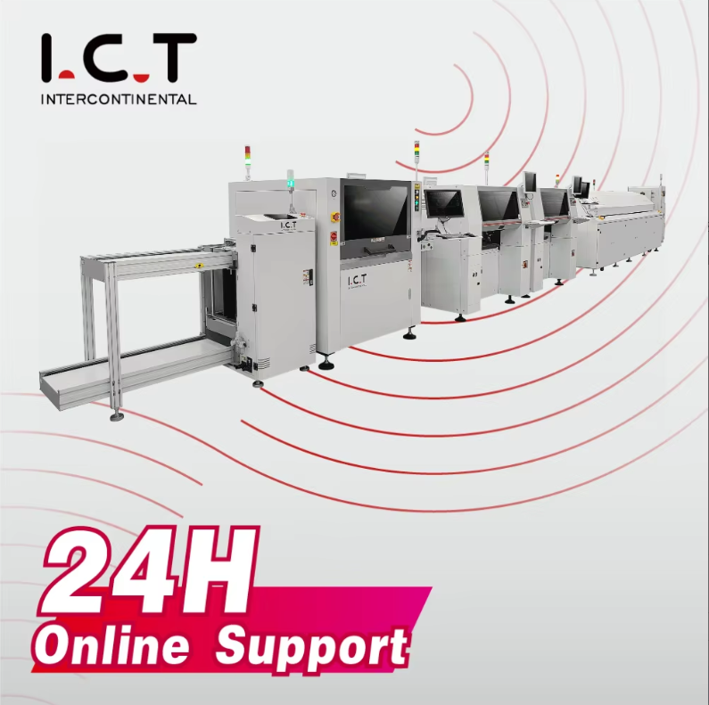 PCB assembly line High Speed SMT Assembly Pick And Place Line With Competitive Price