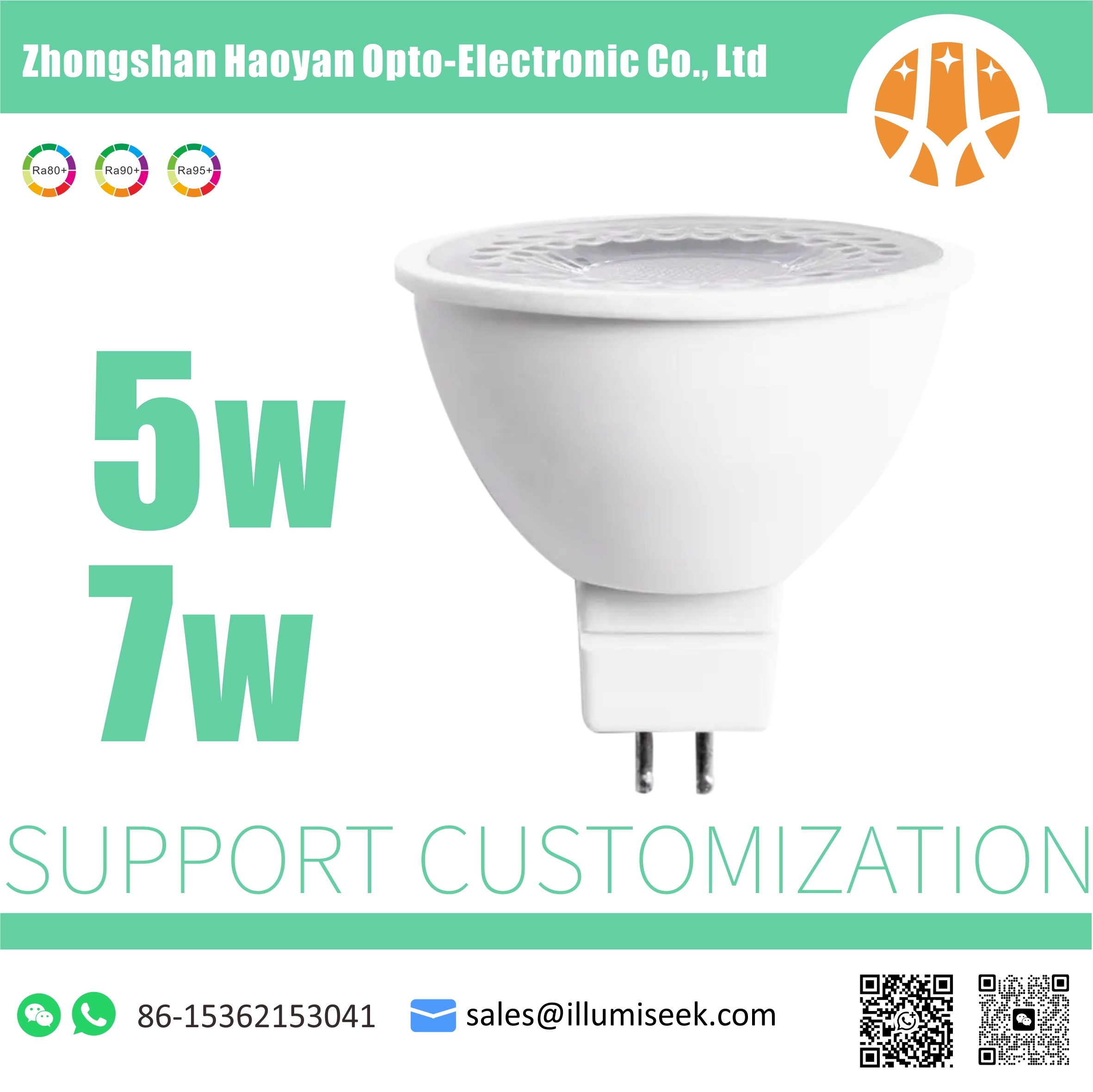 5W 7W GU10 GU5.3 LED Bulbs