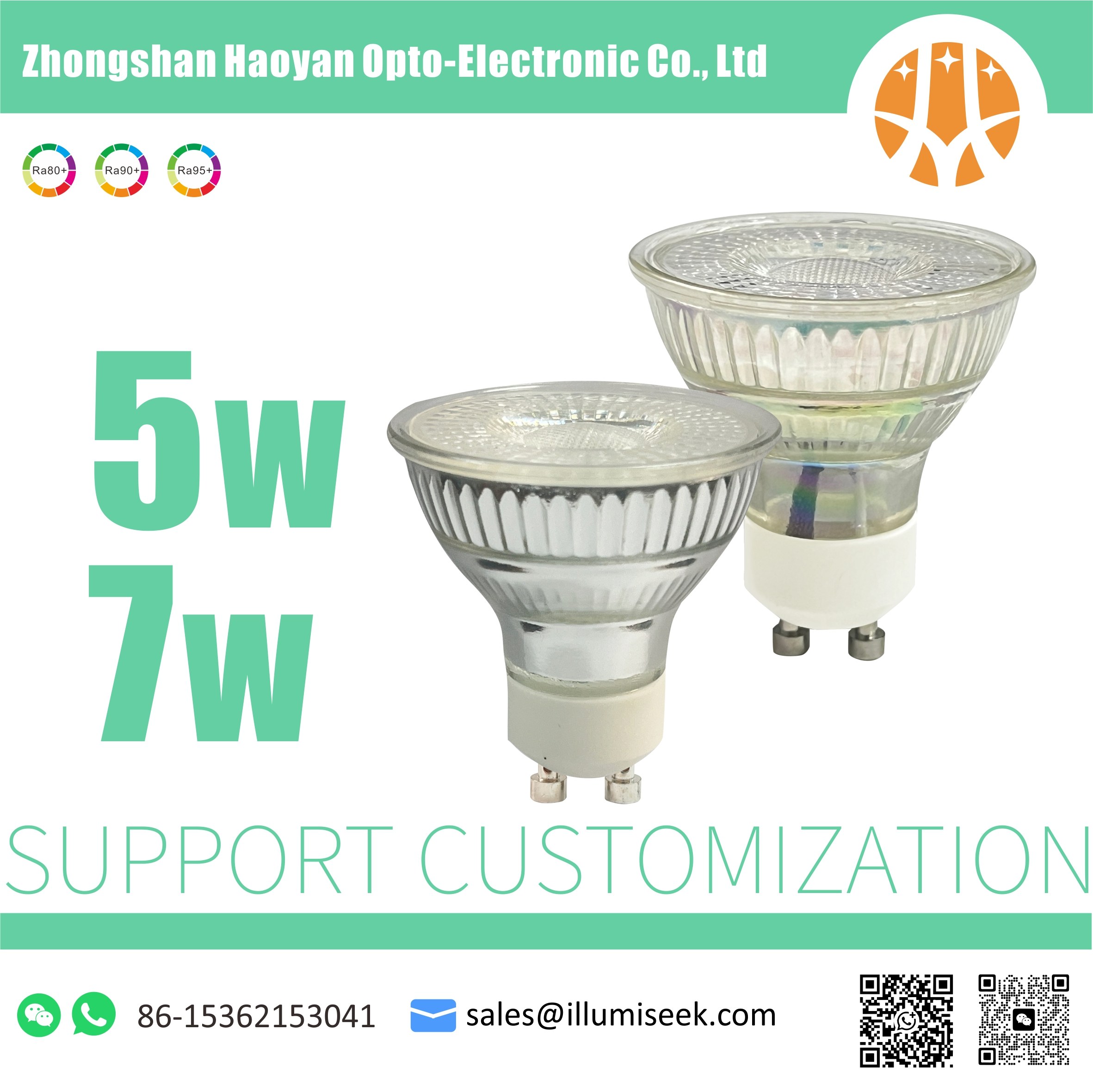 5W 7W GU10 LED Bulbs MR16