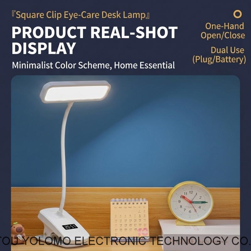 1290- Flexible Clip LED Desk Light