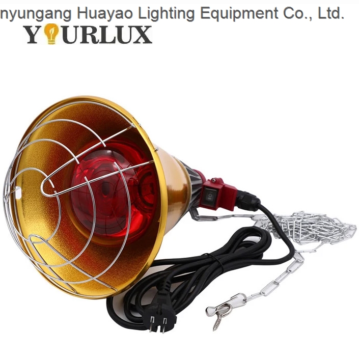 R125 infrared heating lamp 250w 150w E27