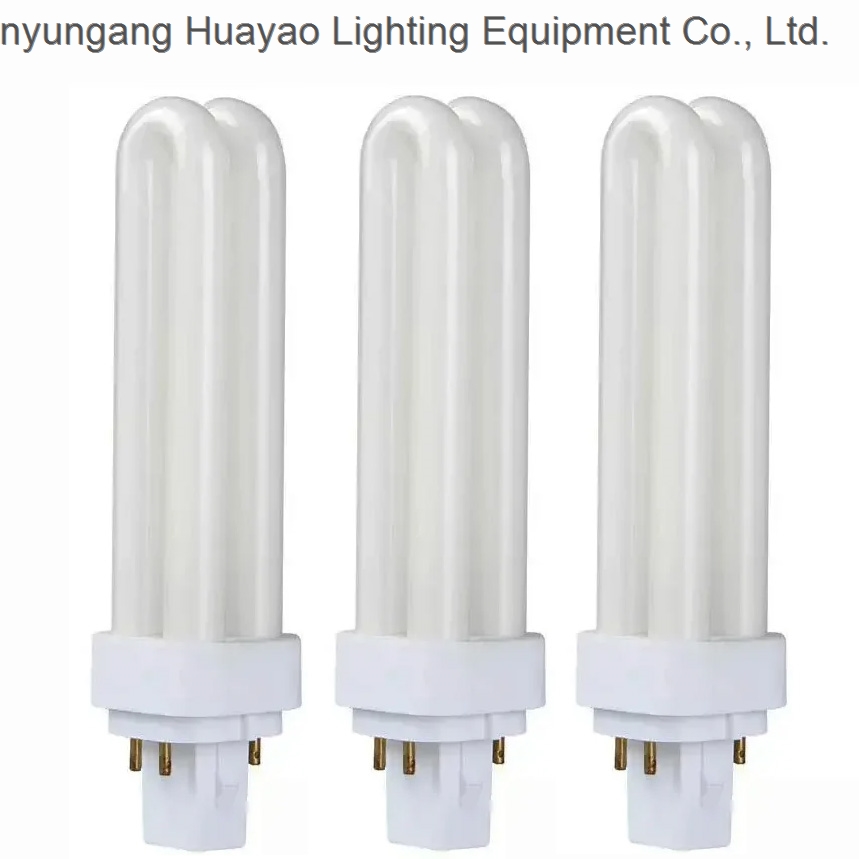 2u 3u 4u Pl 13w 18w 26w 32w 42w 220v 2pin 4pin Insertion Bulb Energy Saving Fluorescent lamp