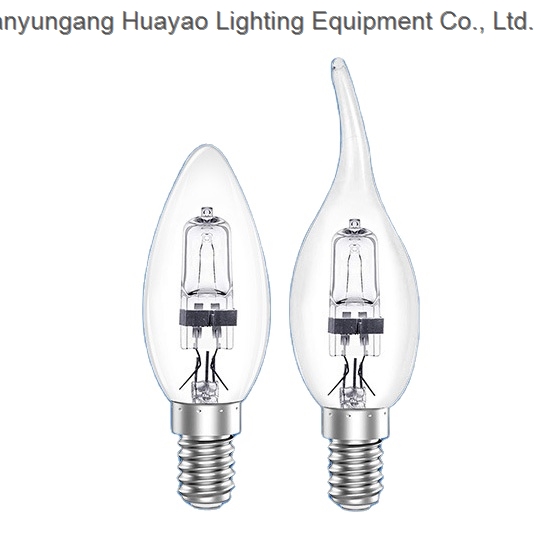 E14 28W 42W 53W 60W C35 C35T Candle Bulb Halogen Lamp