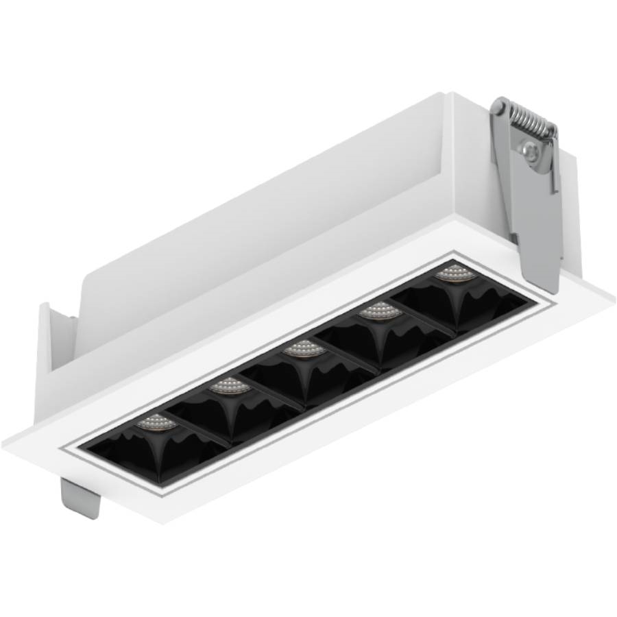 10W 20W LED Recessed Grille Light Turnable