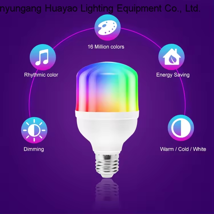 WiFi Dimmable CCT Adjustable Energy Saving Smart Tuya Led Light Bulb