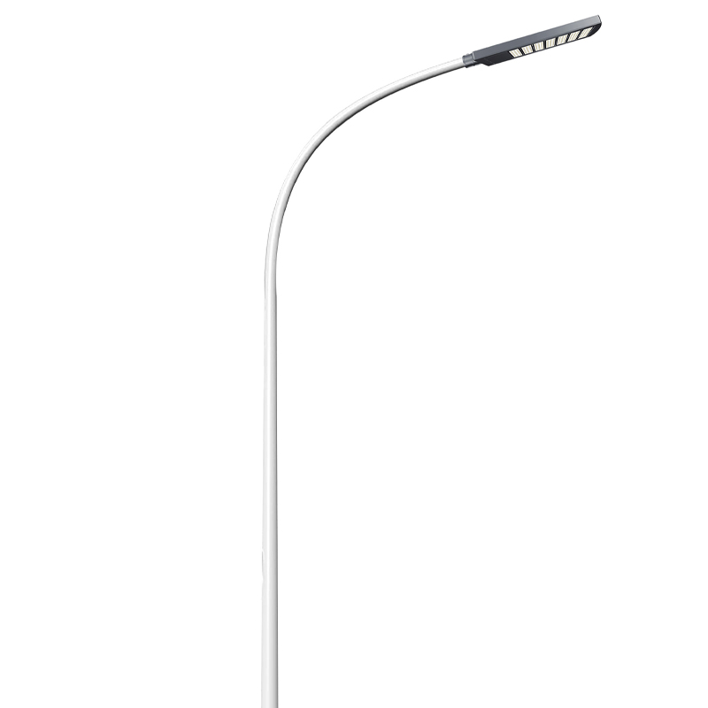 Hot-Dip Galvanized Road Lamp Pole 8M10M12MConical Octagonal Irregular Steel Pole Solar Street Ligh