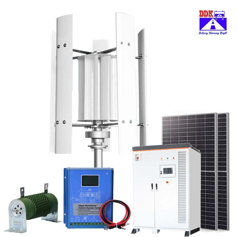 Industrial Grade Wind Turbine System Ranging From 10KW-50kW off Grid and Grid Connected Horizontal
